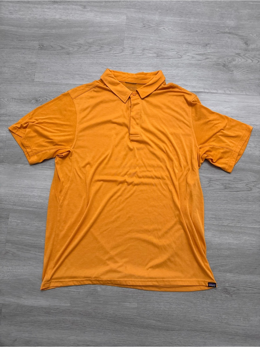 Patagonia Capilene Cool Trail Polo Yellow XL